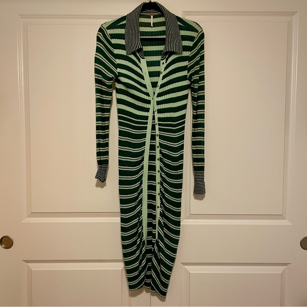 Free People Duster Long Cardigan